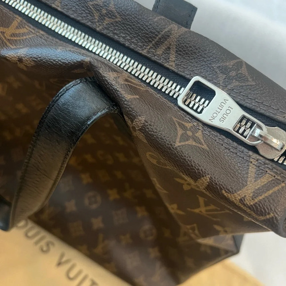 Louis Vuitton Brown Monogram Macassar Kitan Silver Tone Hardware bag - Picture 3 of 14